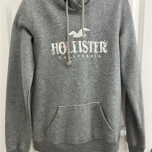 Hollister Heather Gray Hoodie for Women
